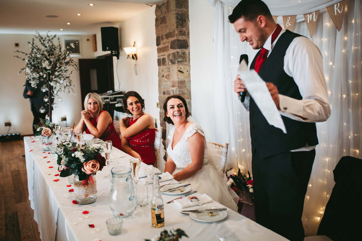 grooms speech at beeston manor